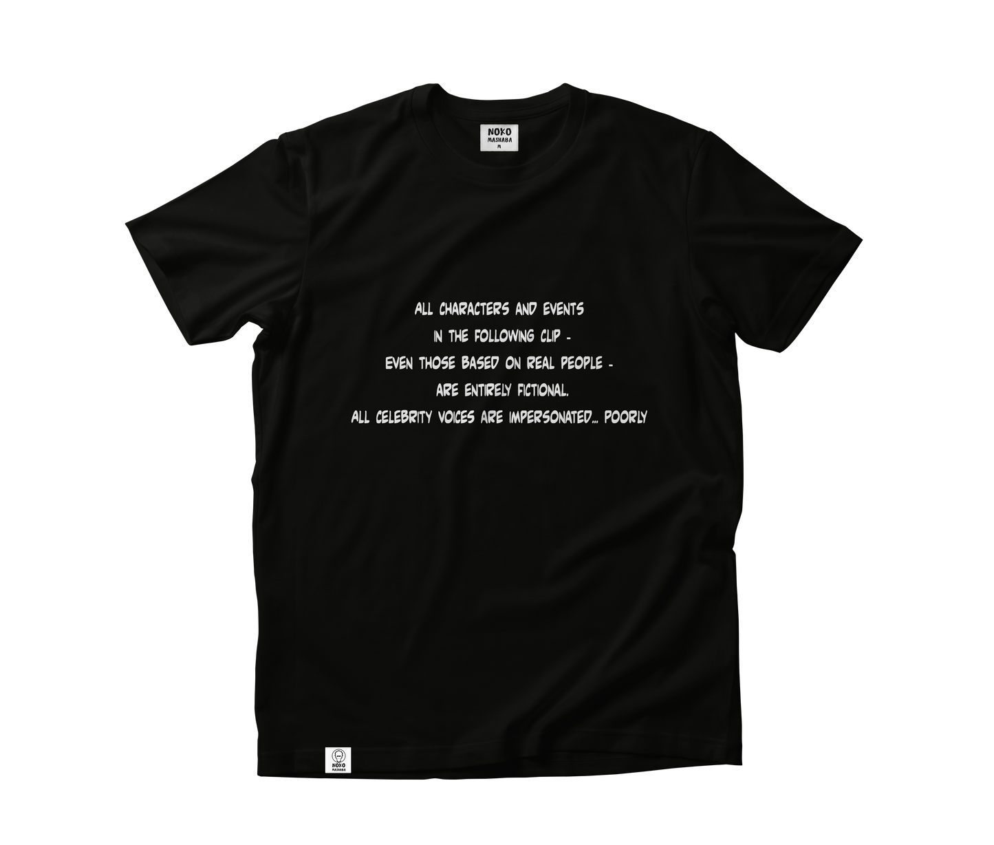 Disclaimer T-Shirt (Black)